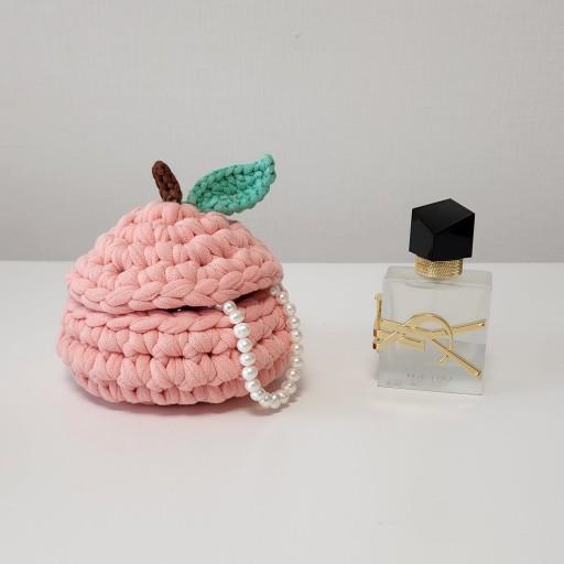 🍑복숭아&레몬🍋 악세서리 바구니