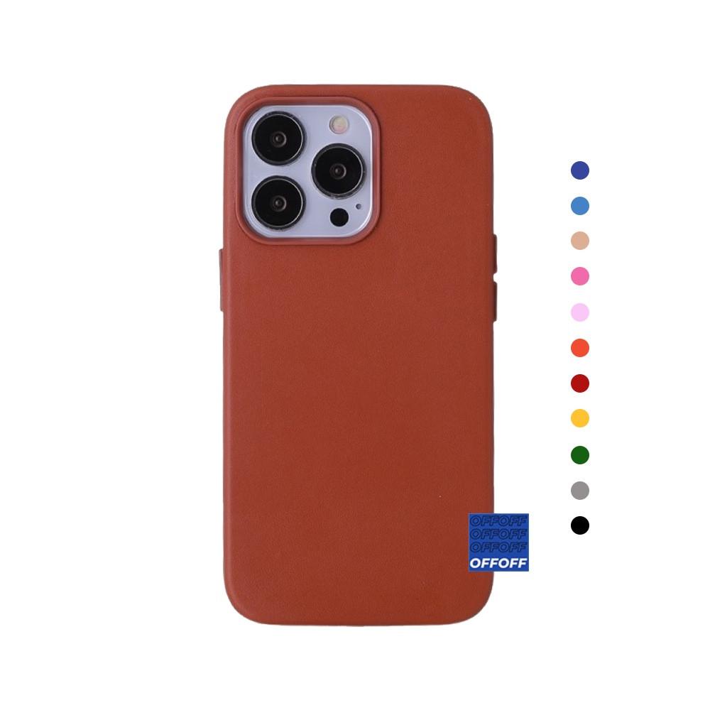 아이폰 가죽케이스 14 프로 무지 슬림케이스