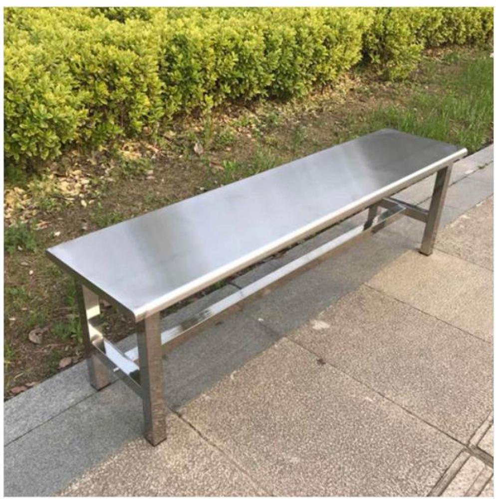 스테인레스 벤치의자 야외 공원의자 카페 인테리어 길이50cm MG220