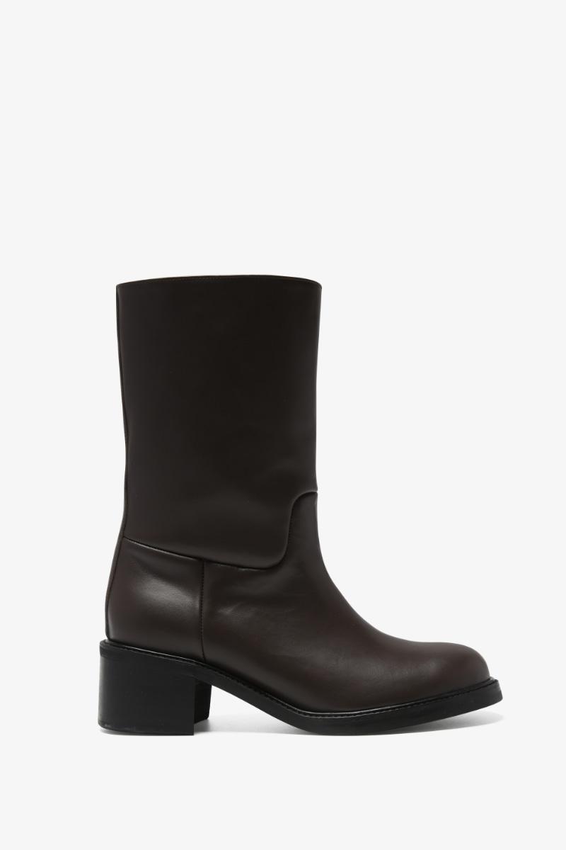 60mm Lennon Riding Half Boots (Brown)