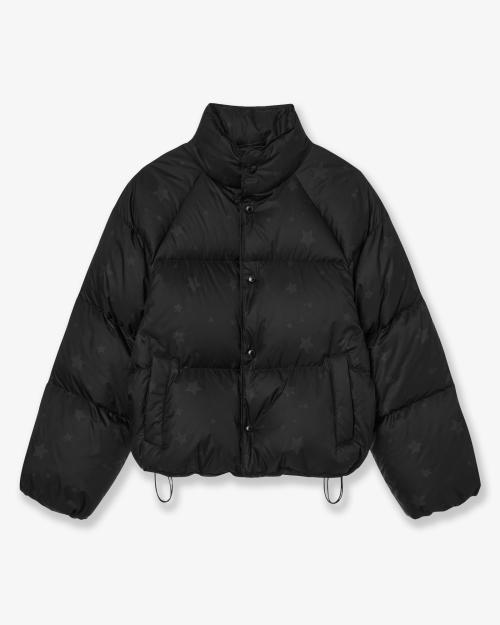 STAR PUFFER DOWN JACKET [BLACK]