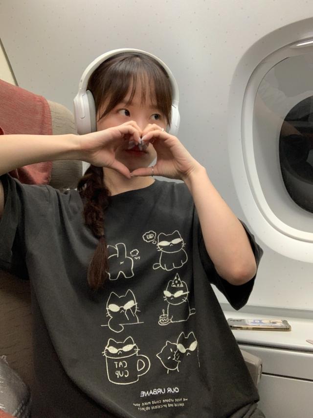 어베인 ✨new버전추가!💕URBANE MADE💕 캣츠 레터링 오버핏 피그먼트 반팔 티셔츠 (일부당일 4c)