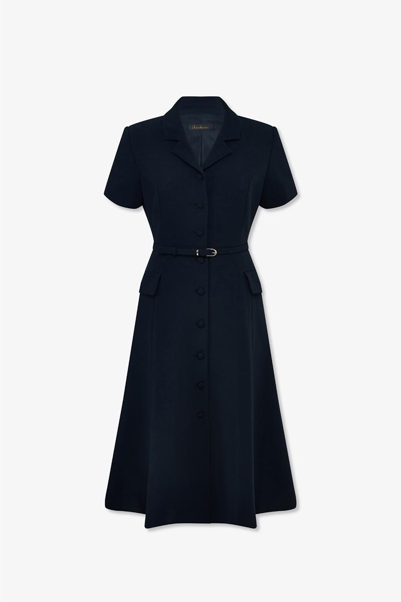 Mute flare - dress (half sleeve)