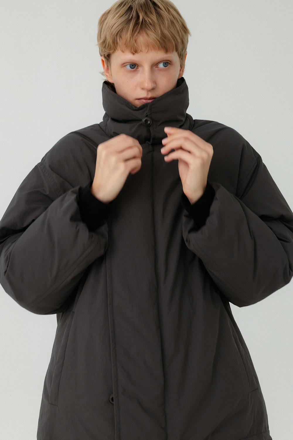 Half Down Jacket_Charcoal
