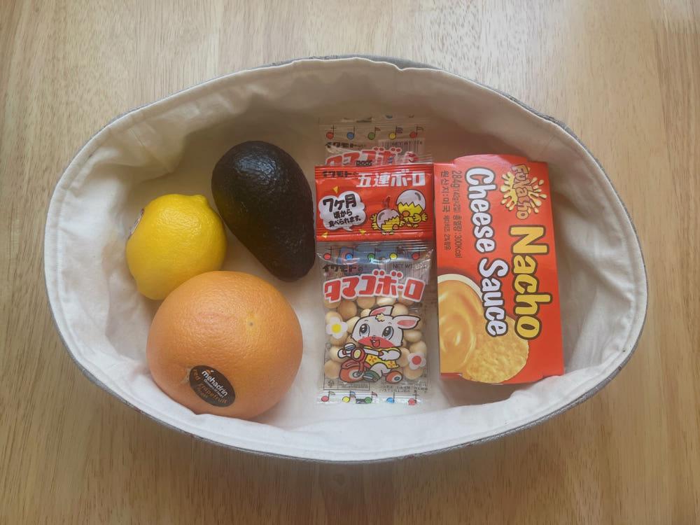 [bakha] fabric quilted basket | 패브릭 누빔 바구니