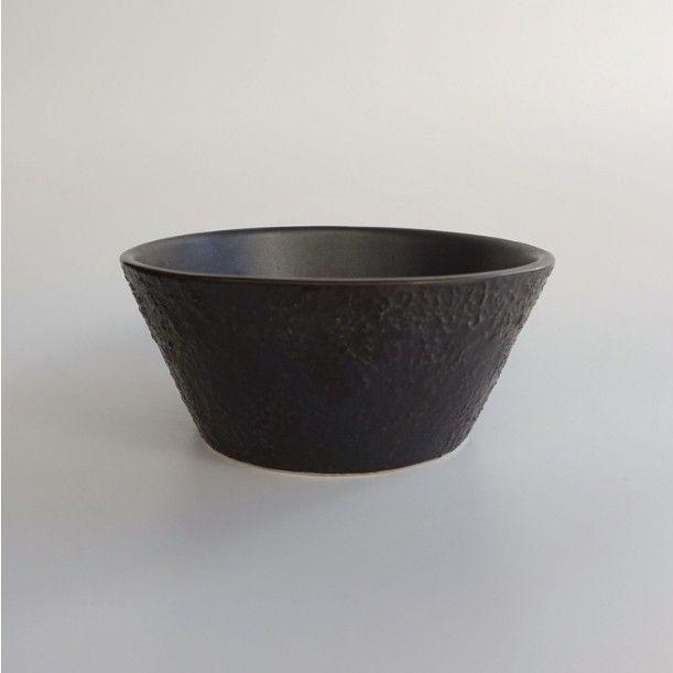 texture bowl - black