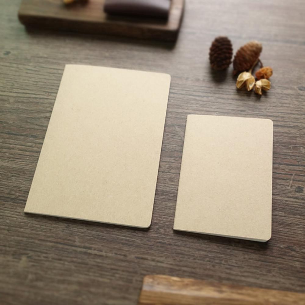 빈티지 실제본 노트 A5 A6 잘펴지는 필기 공책