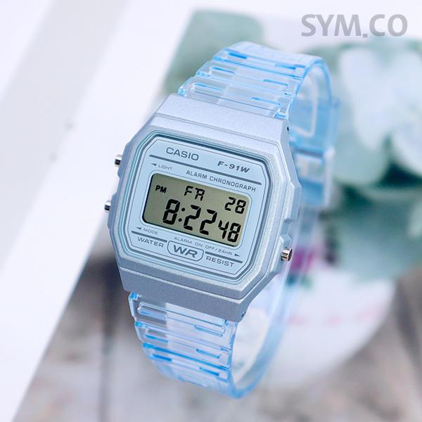 정품 스타샵 F-91WS-2 카시오 패션 손목시계 c121