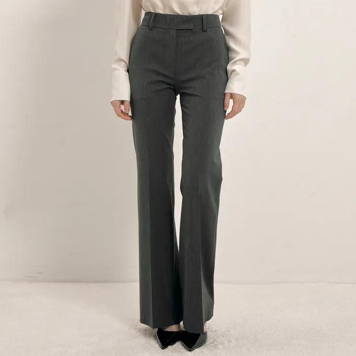 Classic Boots Cut Slacks_3color