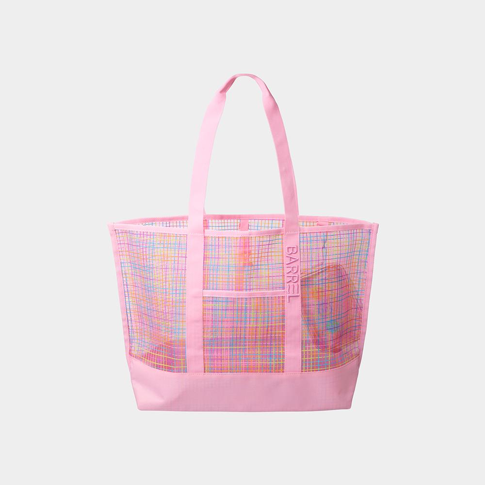 서퍼 메쉬 비치백 21L 핑크 (B4SUABG006PNK)
