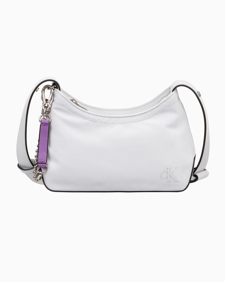 CALVIN KLEIN JEANS여성 CKJ 스컬티드 믹스 라운드 숄더백