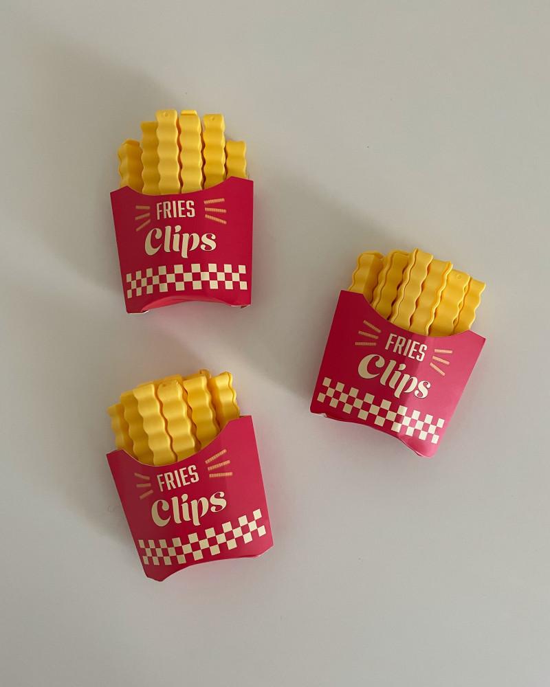 [데이바이데이] 감자튀김 밀봉집게 클립 : Day By Day