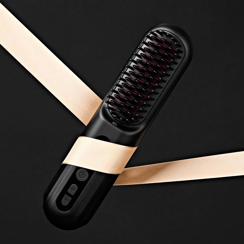 뉴메이슨 무선 고데기 뿌리볼륨 휴대용 빗고데기 청담187 헤어스타일러