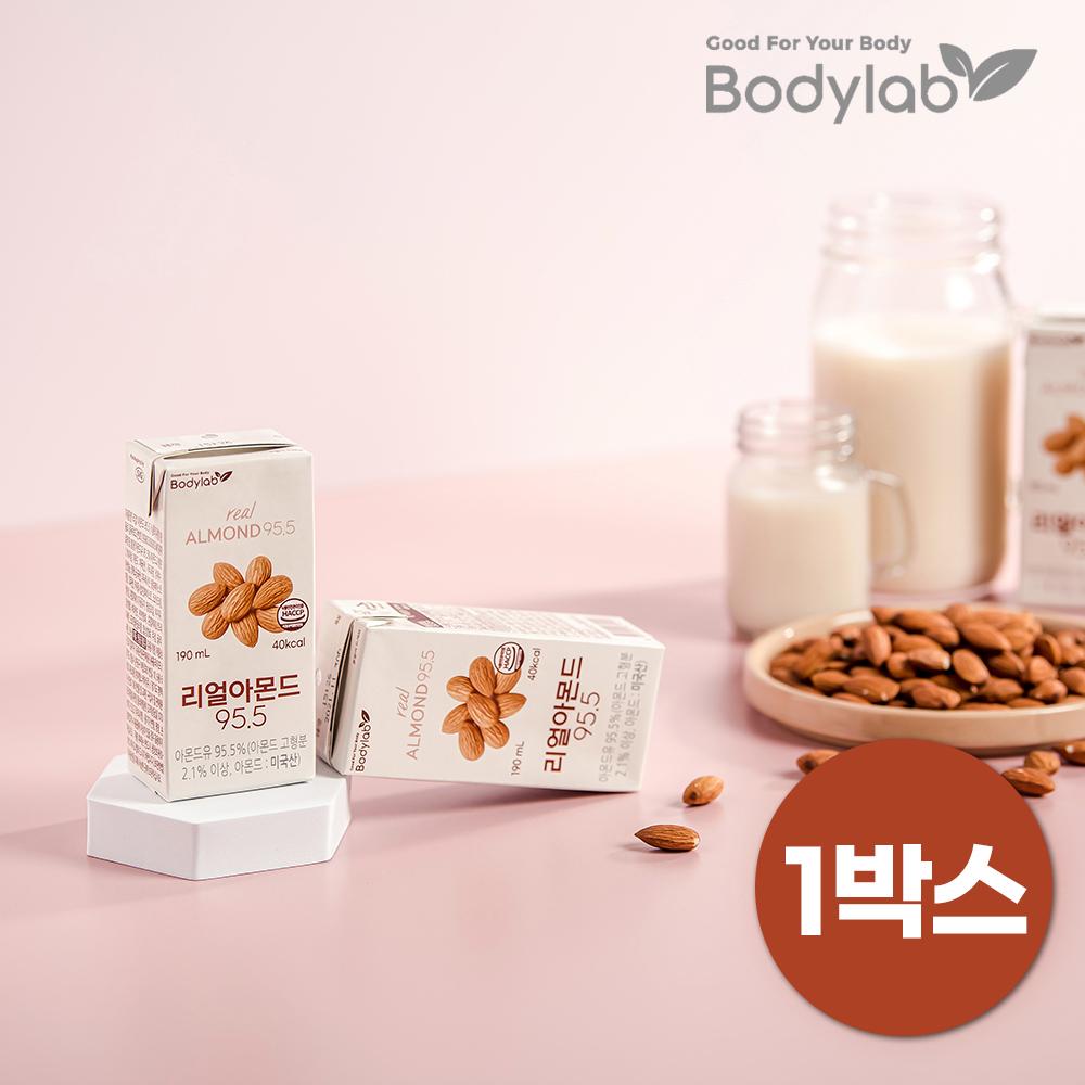 바디랩 리얼아몬드 95.5 190ml*24입 x 1박스 (업체별도 무료배송)