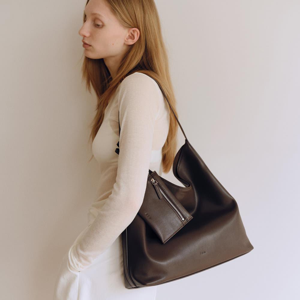[로서울]Pulpy hobo bag Umber 