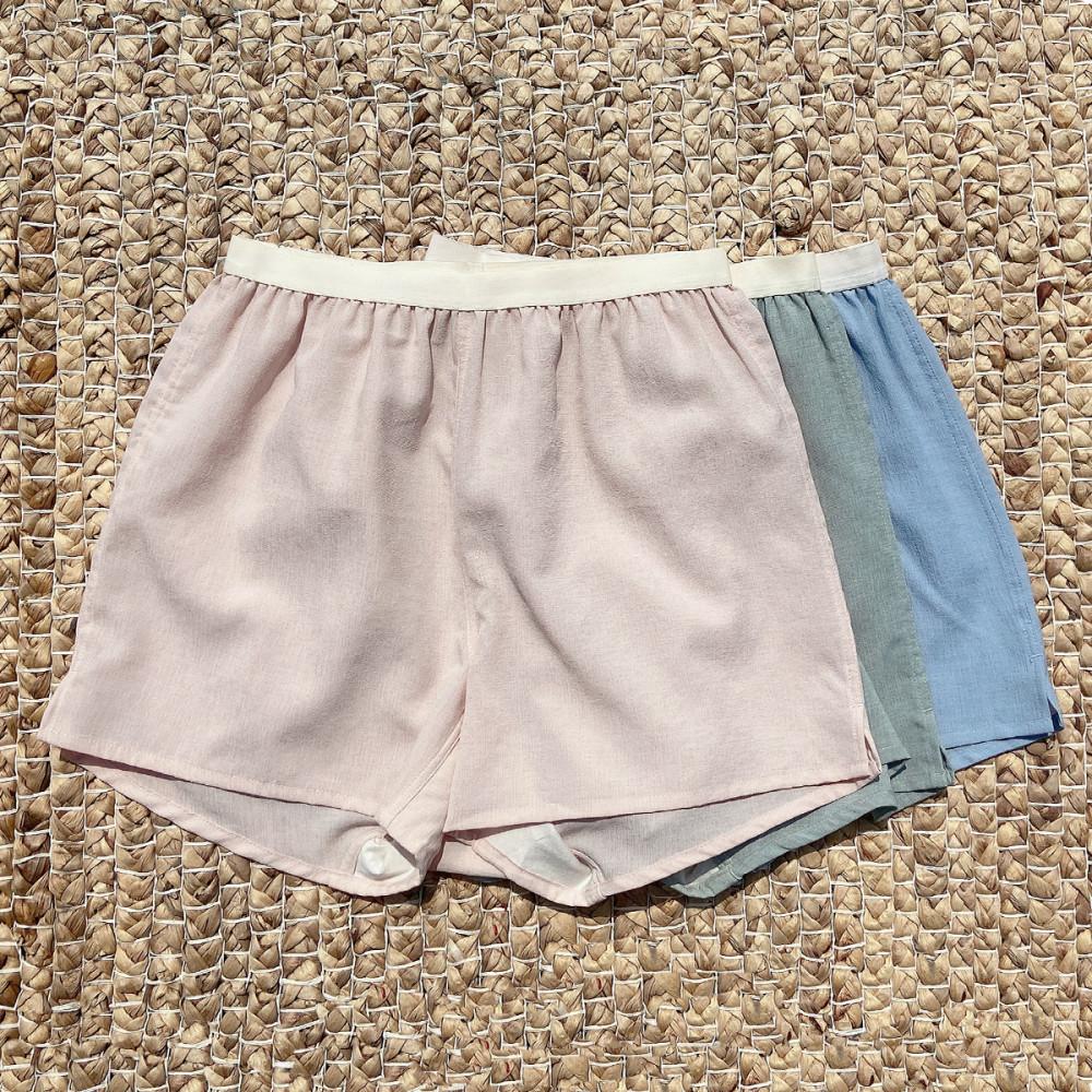 Y존이 편안한 트렁크팬티 시원한 쿨링 소재 국내생산 여성트렁크 1장+1장