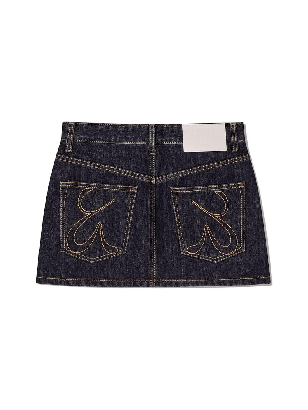 THE BELLA SKIRT (DEEP BLUE)