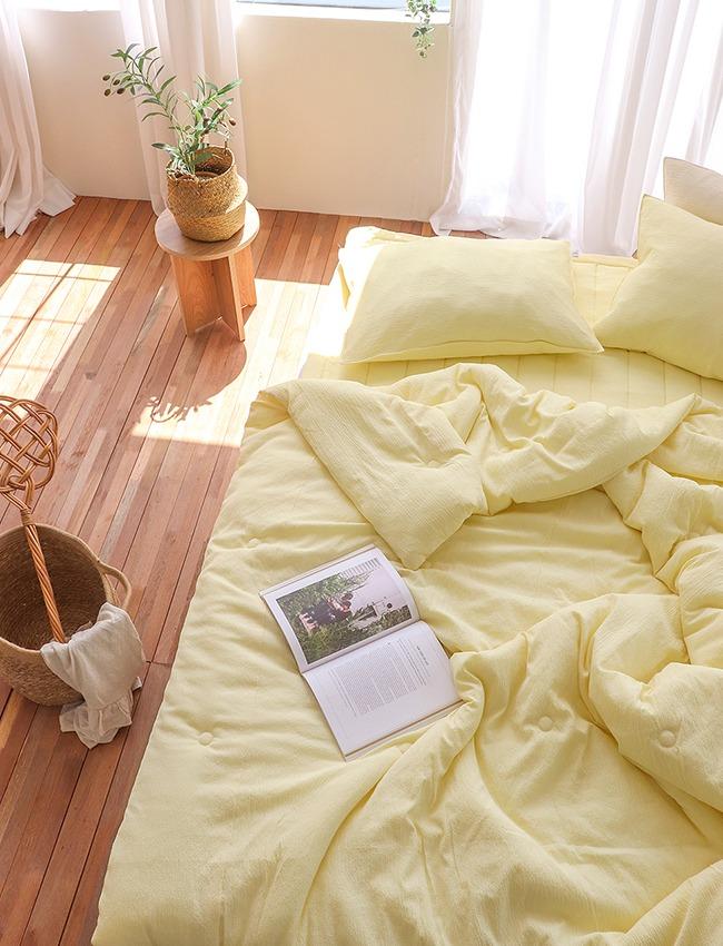 [추가할인] 소프트 레몬 인견 여름 차렵이불