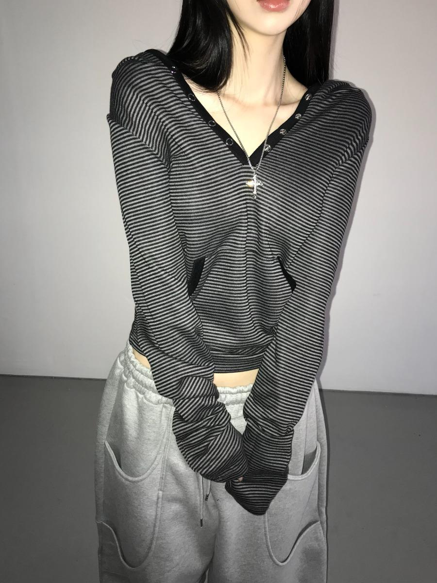 oil botton hoodie(2 color)