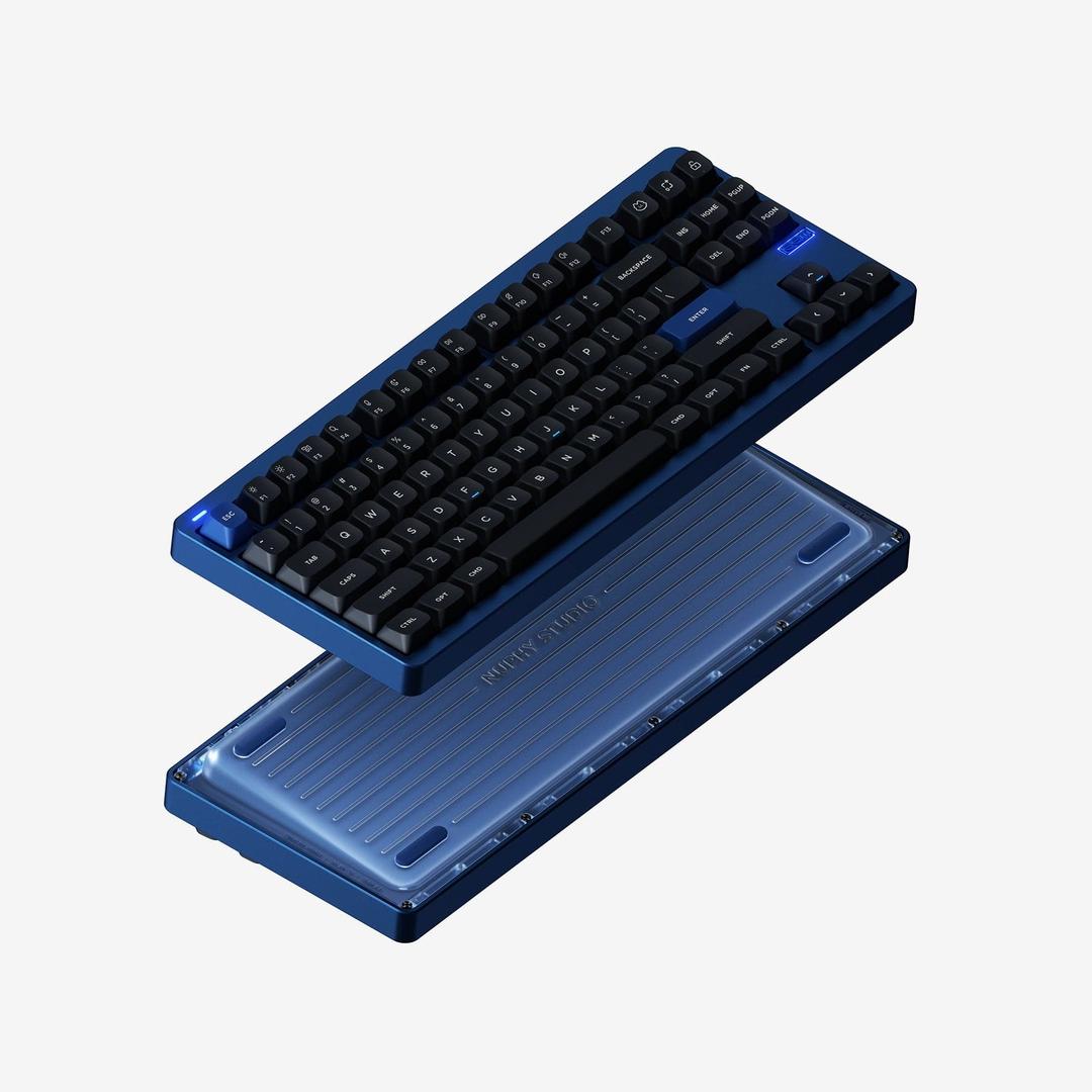 NuPhy Gem80 - Mystic Indigo / Not Included / Not Included