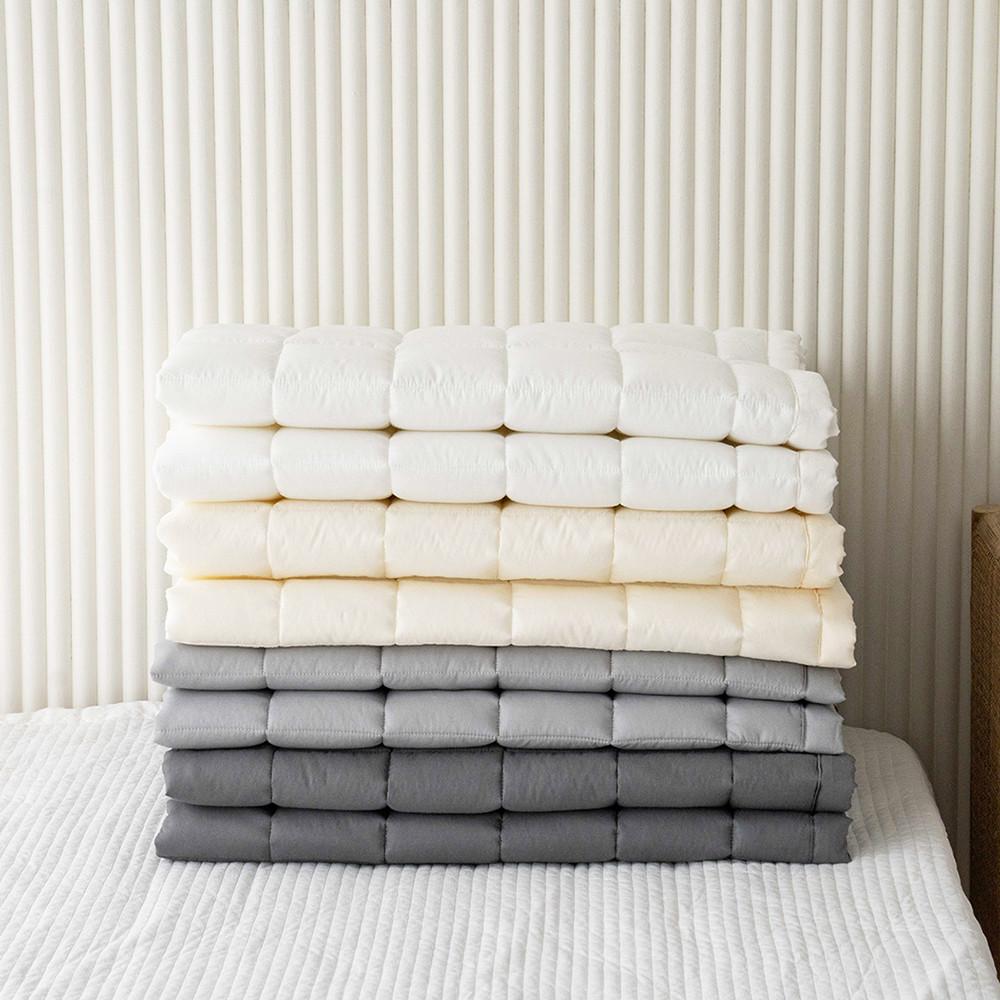 클린코튼 오가닉 순면 60수 고정밴드 침대패드 SS/Q/K 패밀리사이즈 4컬러