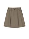WAIST BUTTON SKIRT [GREY]