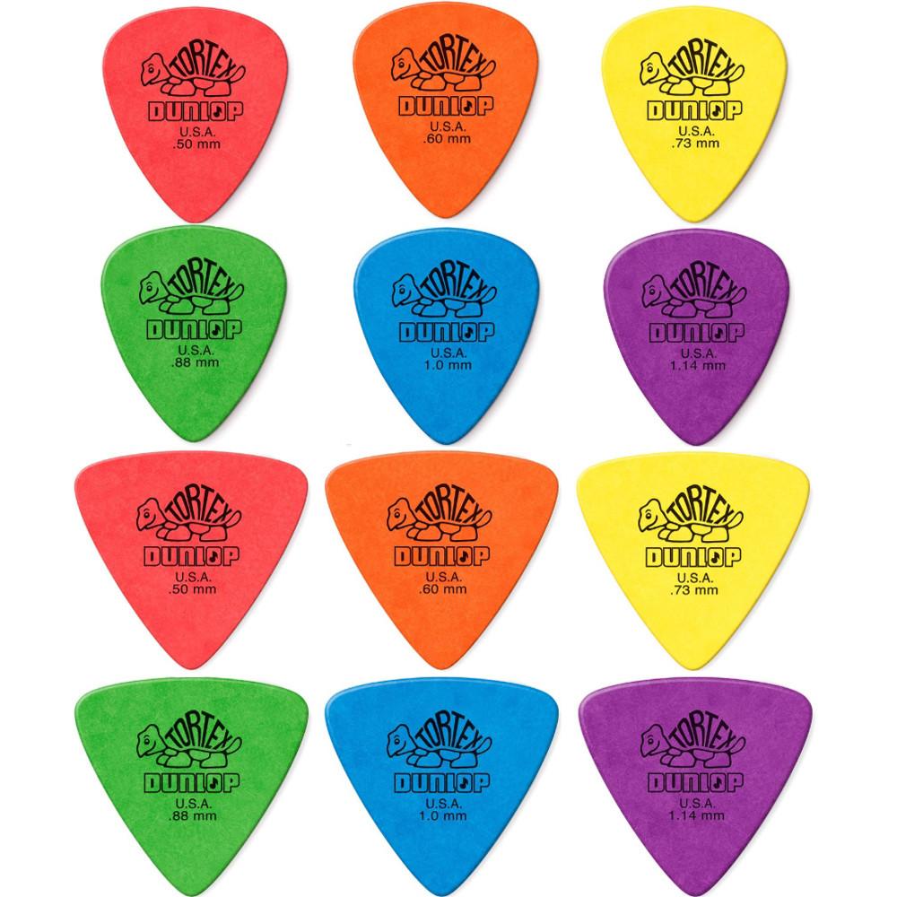 통기타 베이스 우쿨렐레 일렉 기타피크 던롭 톨텍스 피크