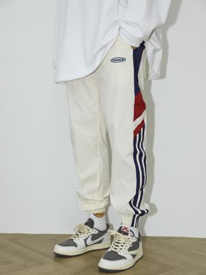 레트로 빈티지 라인 트랙조거