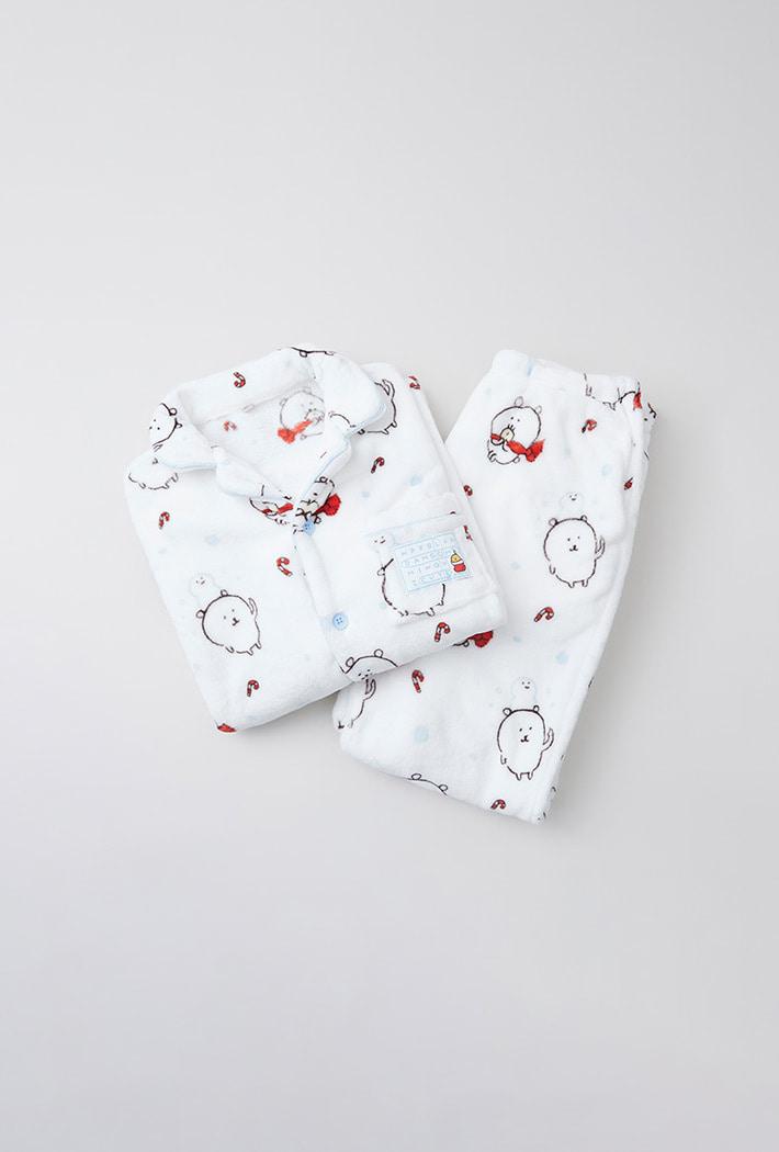 [담곰이] 포근하담곰 수면 파자마(WHITE)_SPPPE4TU06