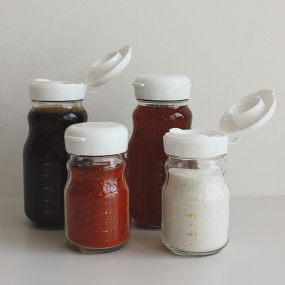 [ ~1/29 리빙슈퍼세일] 일본 도요사사키 화이트양념병 2개세트