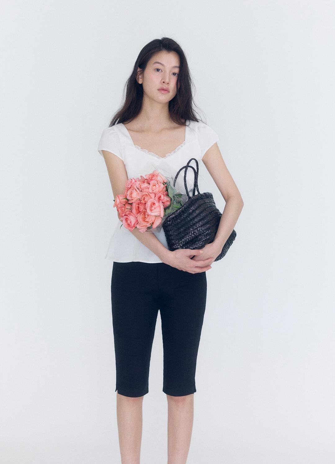 Sofia Blouse(Ivory)