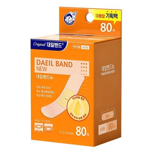 대일밴드 뉴, 표준형(72 x 1..., 80개입, 1개 - 반창고/밴드 | 쿠팡