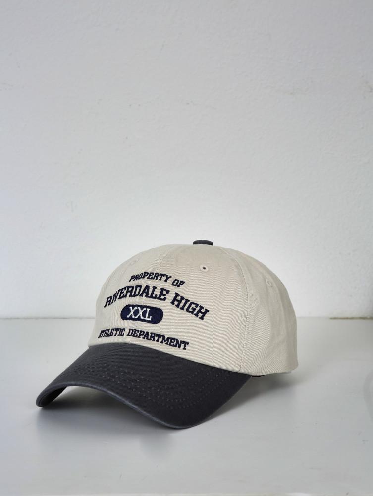 RIVERDALE 리버데일 배색 워싱캡