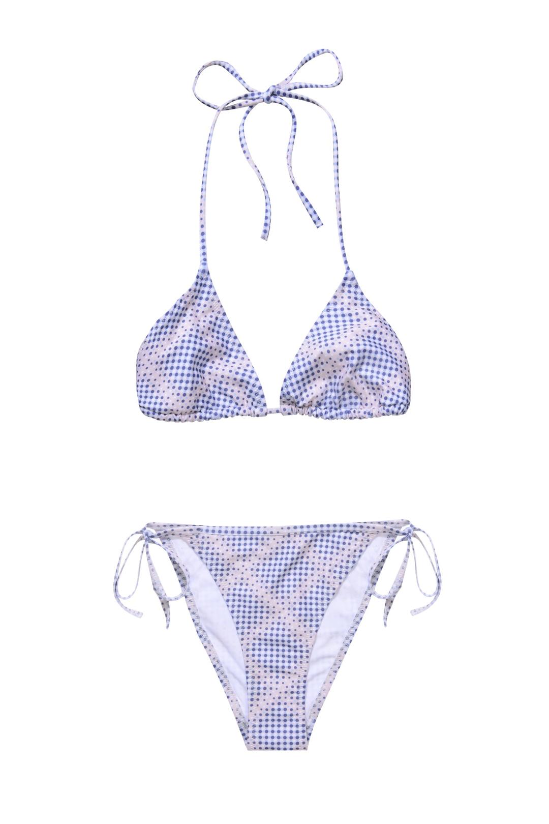 DROPLETS TIE BIKINI - Droplets / XS