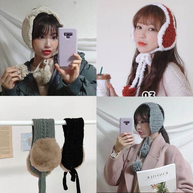 시즌오프 귀엽고 따뜻한 귀도리 4종