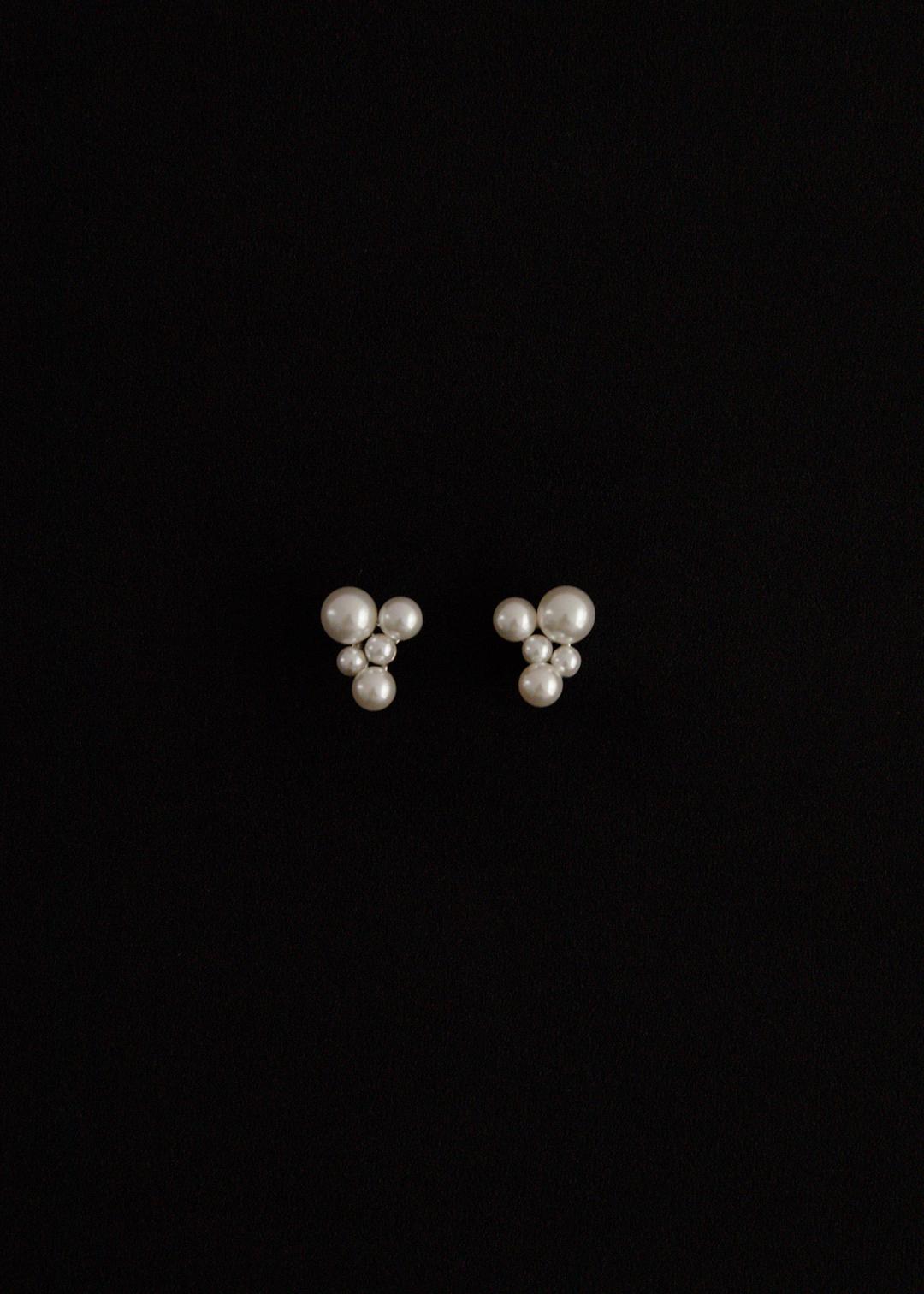 Bulle Earrings. Silver