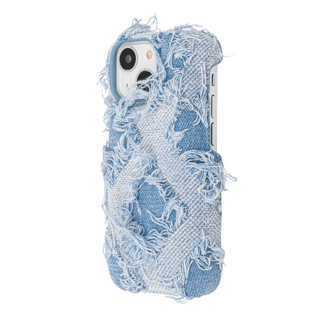 Ocean denim cushion case (seagrass)