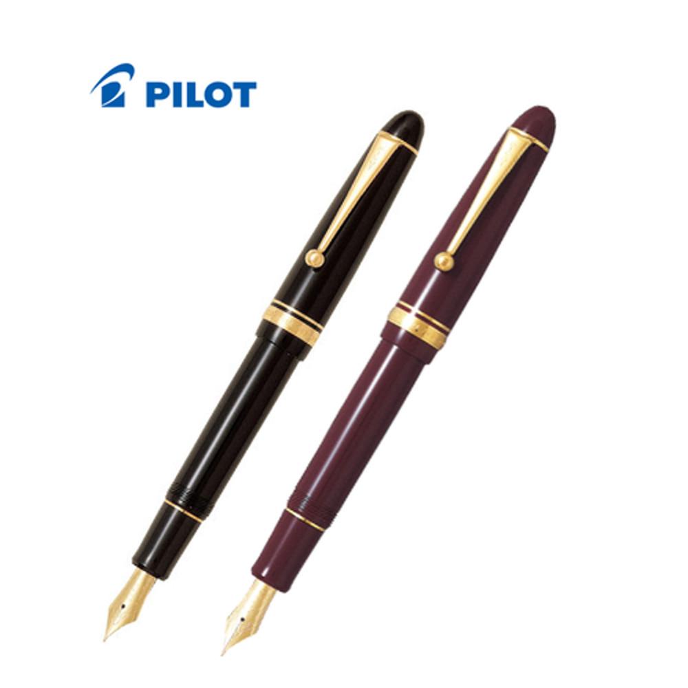 파이롯트 커스텀 742 만년필 중급기 일제 세필 14K 닙