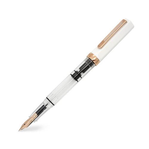 [무료각인/무료배송]트위스비 에코 만년필 화이트 로즈골드