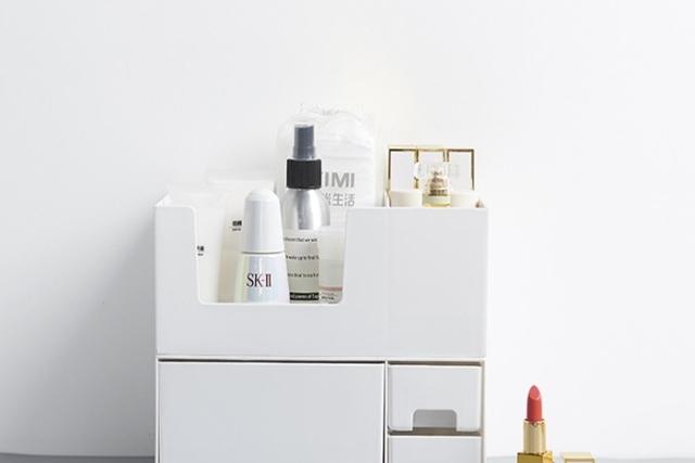 분리 가능한 서랍형 다용도 화장품 정리함