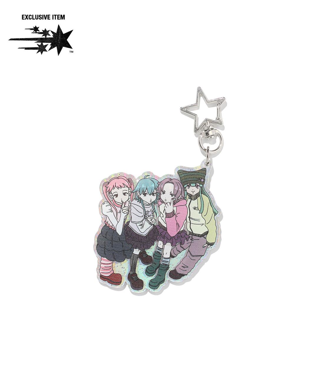 ghost angels photo acrylic key chain[mix]