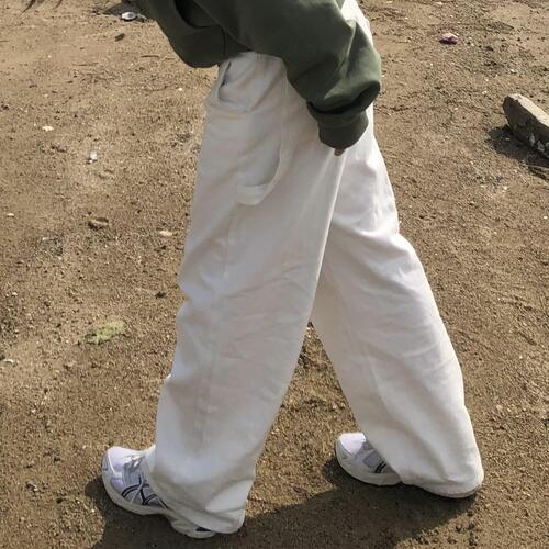 COTTON CARPENTER PANTS 2COLOR