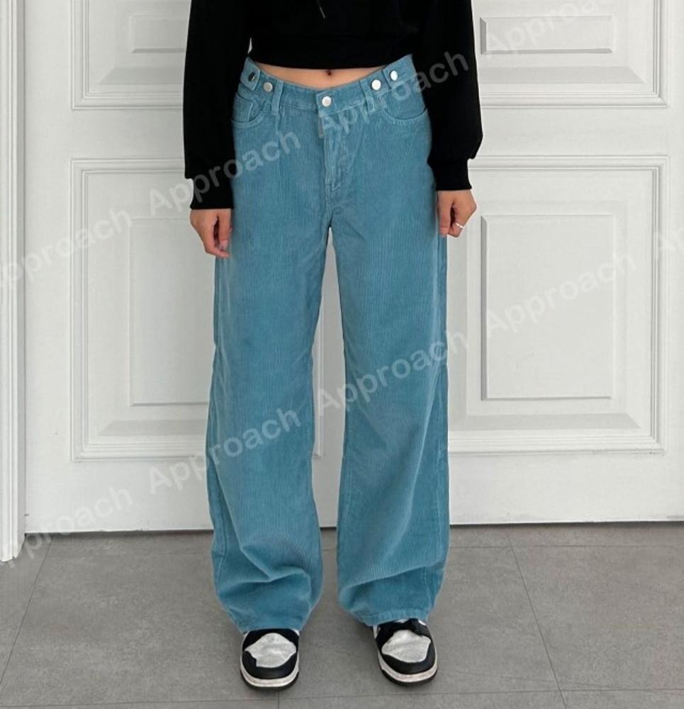 [어프로치] 플랫 코듀로이 팬츠 3color