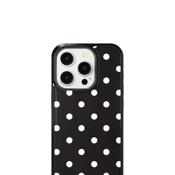 Epoxy Bumper Case (Dot White)
