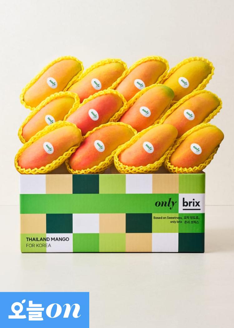 [오늘On] 상위 1% 망고의 탄생, 온리 브릭스 마하차녹 무지개망고 2.5kg / 5kg(특품)