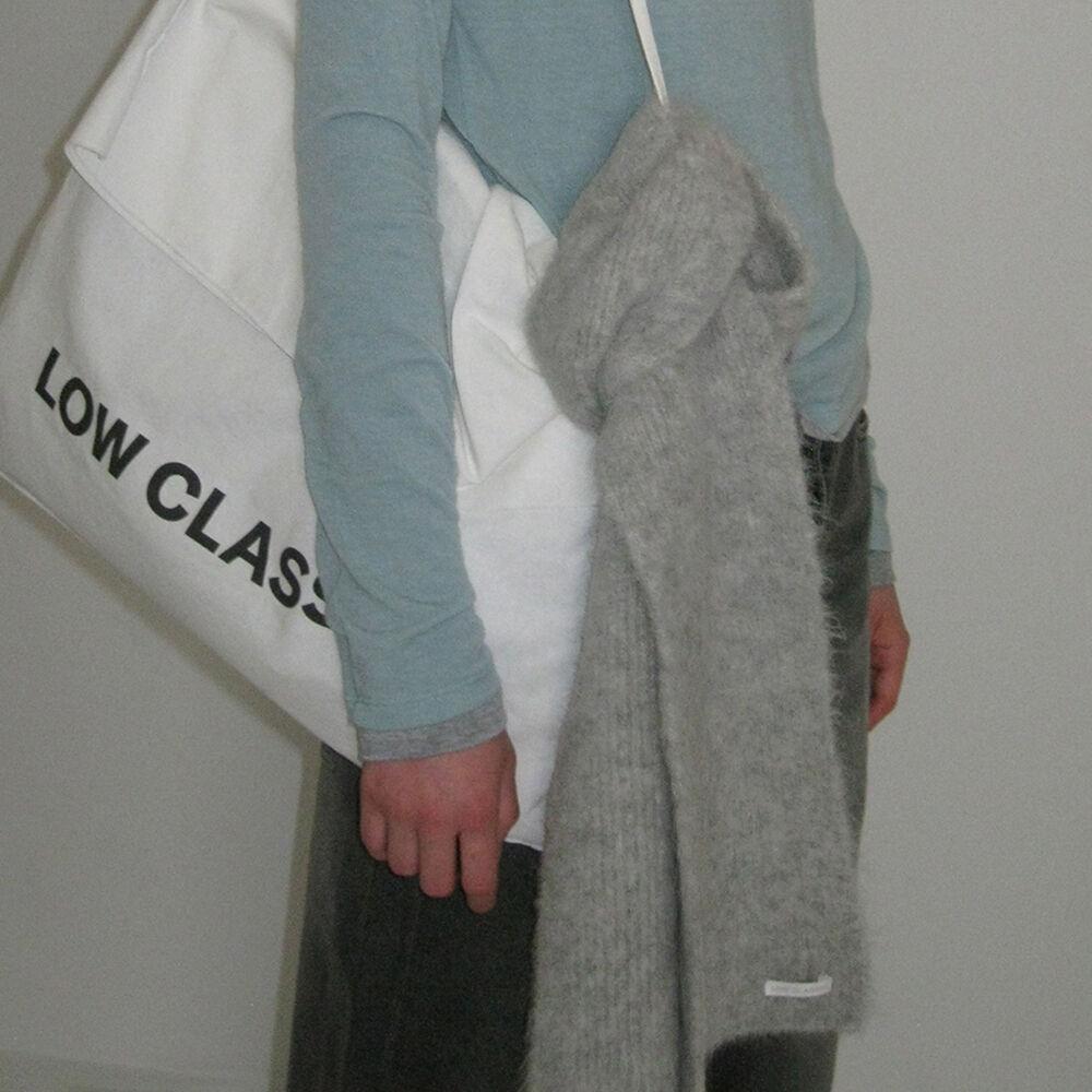 SOFT ALPACA MUFFLER_GREY_LC244MF01GR