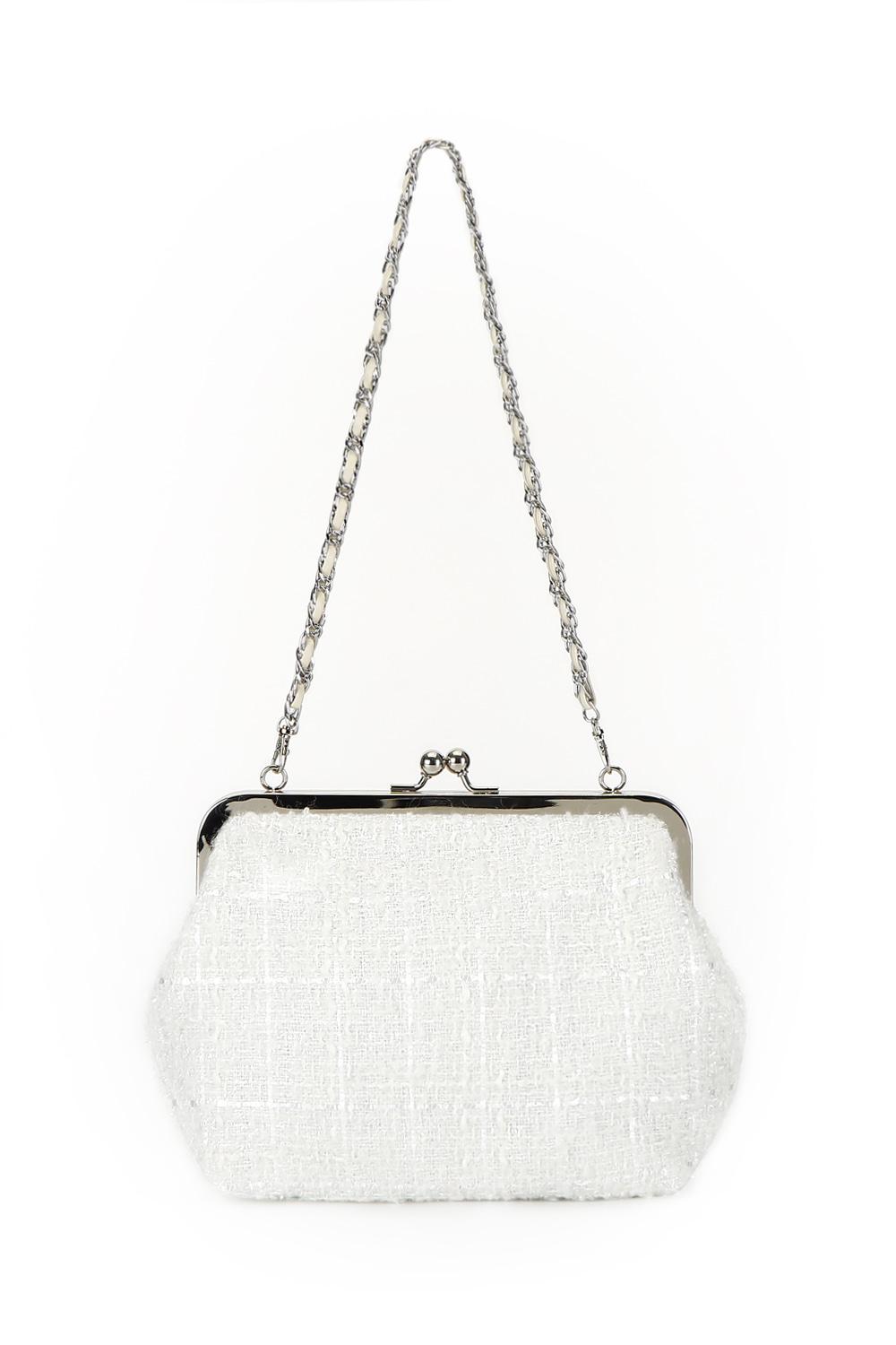 TOAST  BAG LARGE / TWEED IVORY