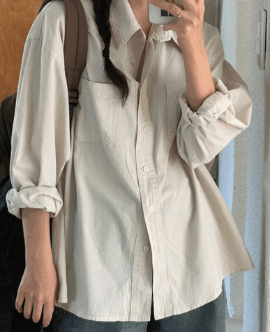 [BEST] 엔톤 포켓 워싱 셔츠