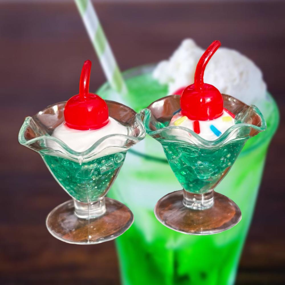 굿냐잇 메론소다 레진 키링 키치 레진아트