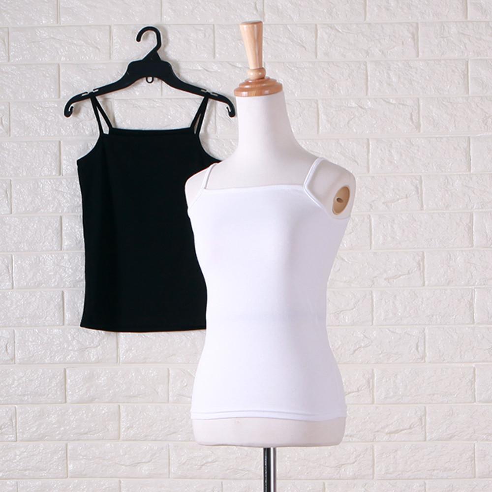 기본 스판 일자 끈나시탑 사이즈 44~66까지